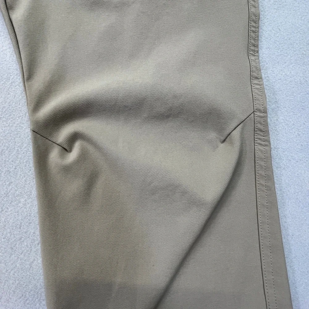Columbia Triple Canyon Hiking Pants 36 X‎ 32 Tan Bungee Ankle Gorpcore Outdoor